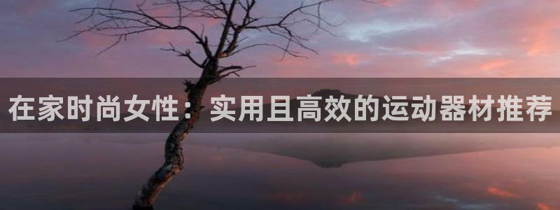 海南征途国际：在家时尚女性：实用且高效的运动器材推荐