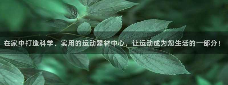 征途国际娱乐网站：在家中打造科学、实用的运动器材中心，让运动